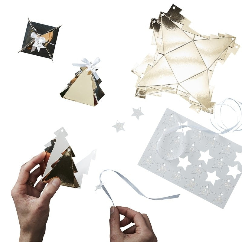 Adventskalender Juletre Pakker