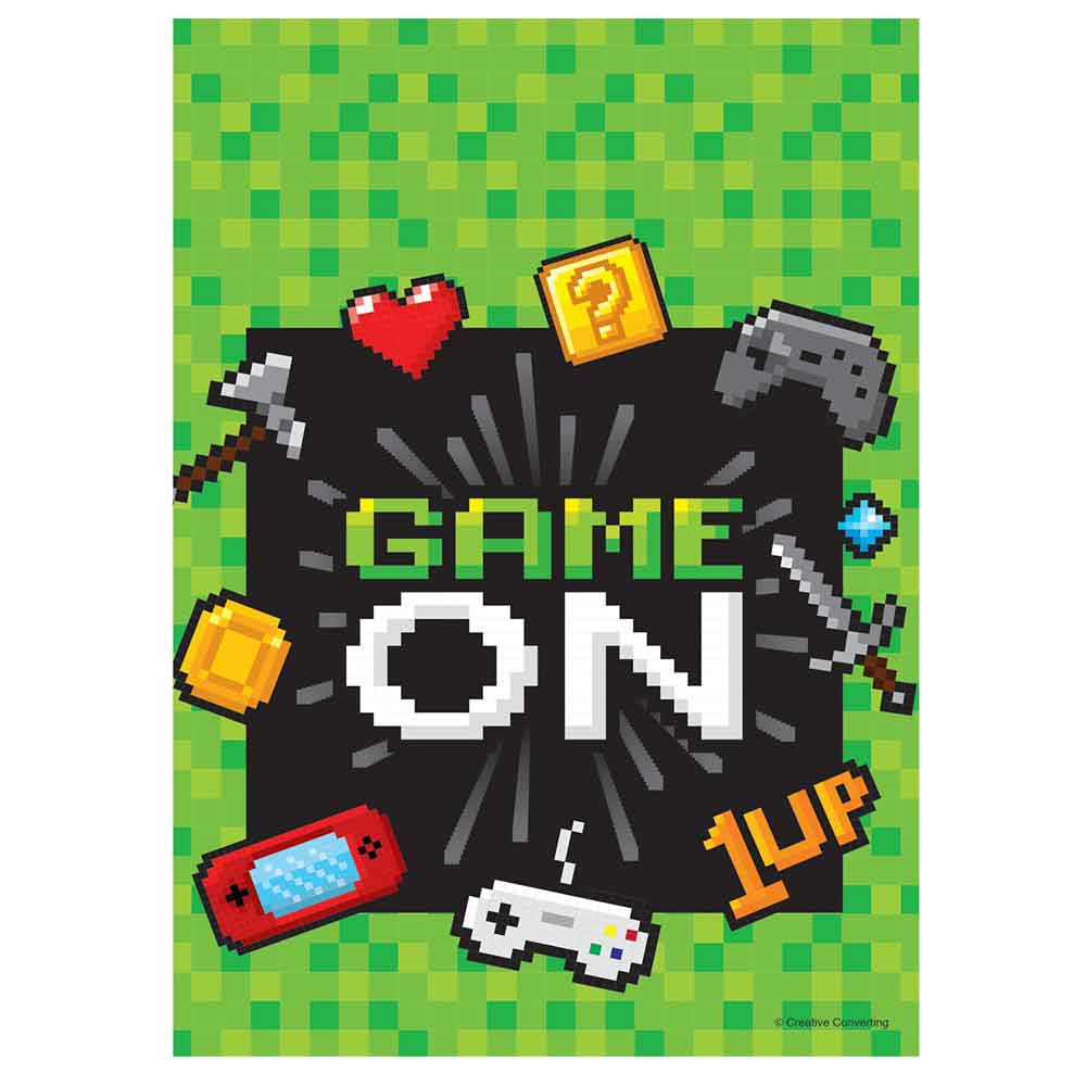 Gaming Party Godteposer 8 stk.