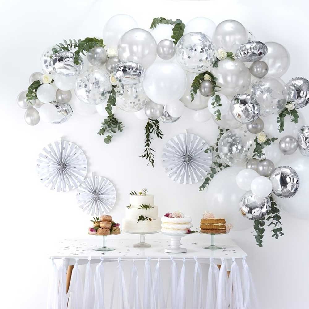 Ballongbue DIY Sølv
