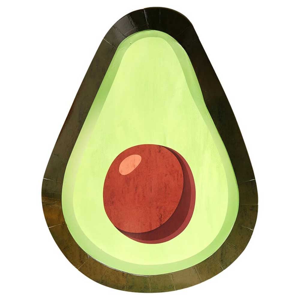 Avocado Fiesta Tallerkener 8 stk.