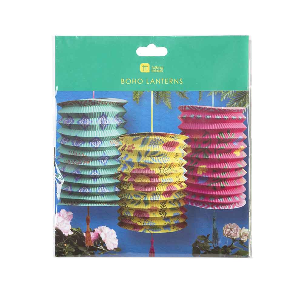 Boho Lanterner 3 stk.