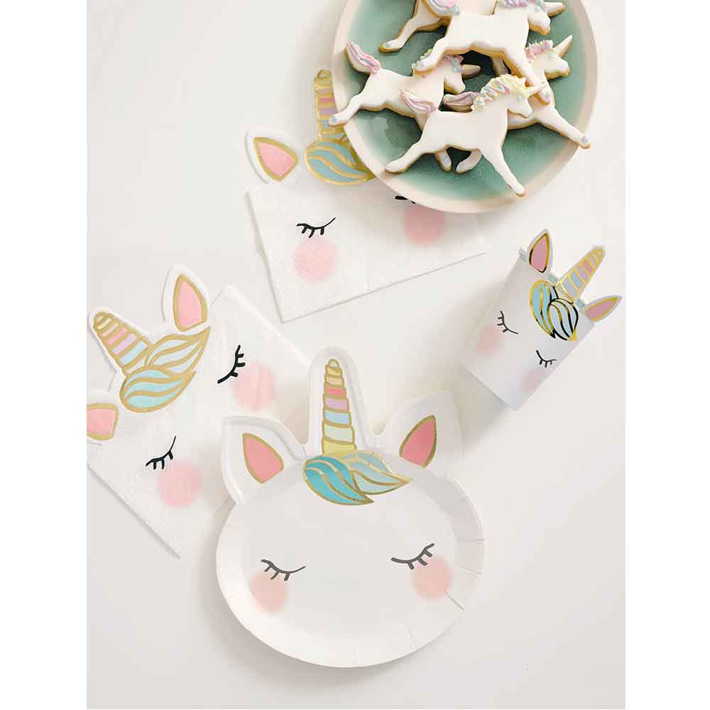 Unicorn Tallerken 12 stk.