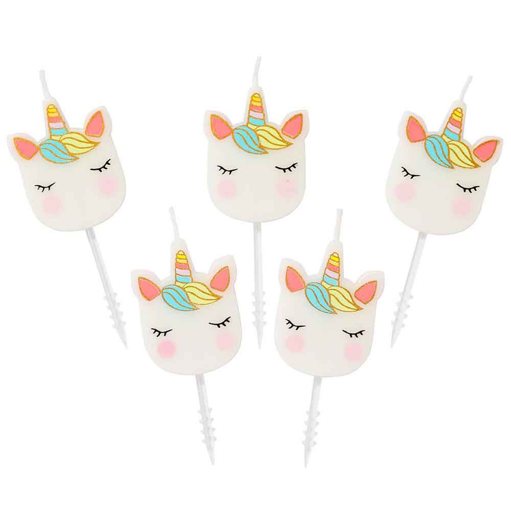 Unicorn Kakelys 5 stk.