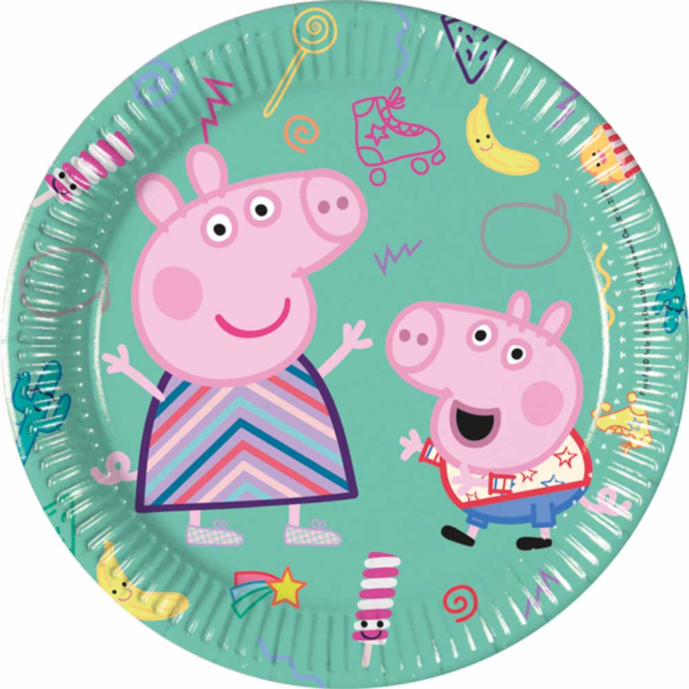 Peppa Gris Tallerken 8 stk.
