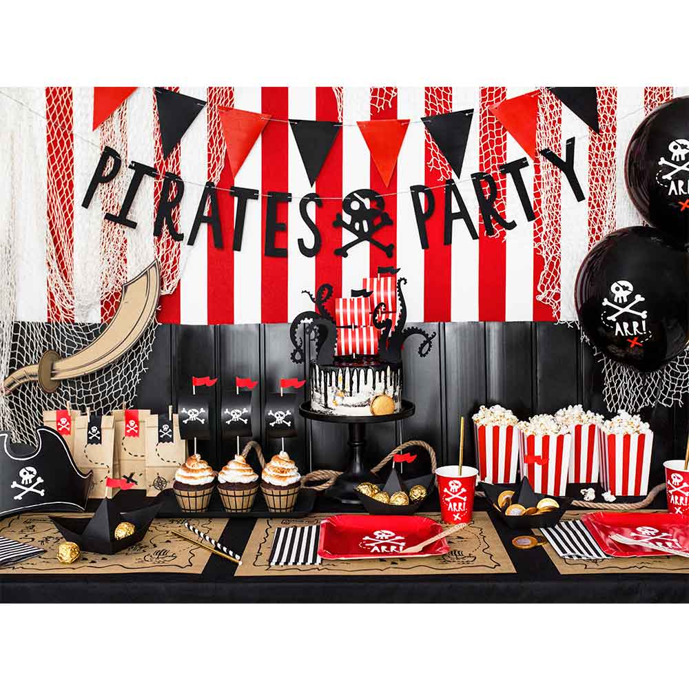 Piratparty Cupcake Kit