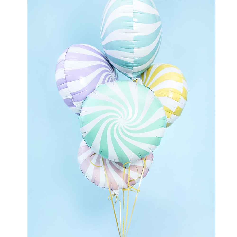 Folieballong Candy Pastell Mint