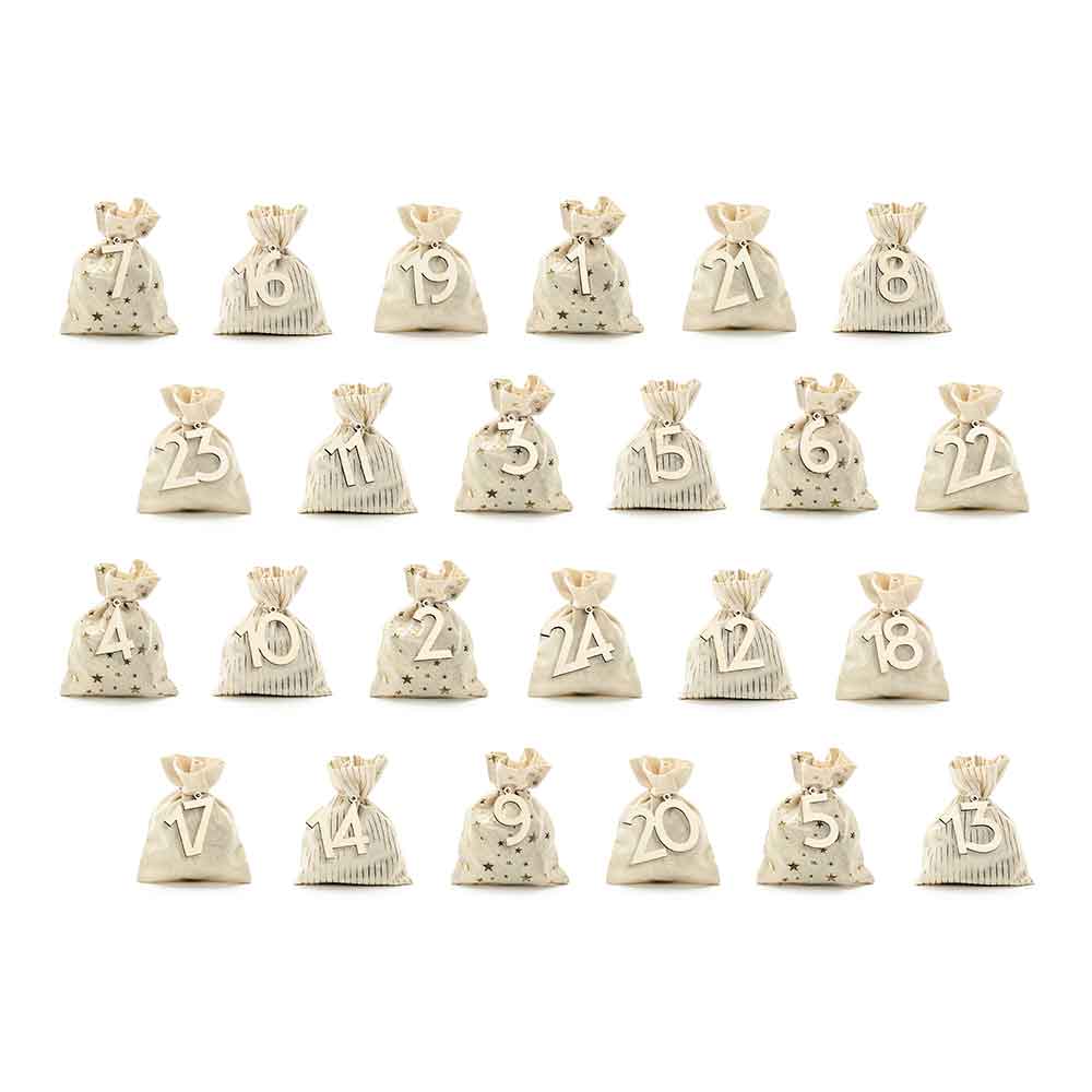 Advent Kalender Gaveposer 24 stk.