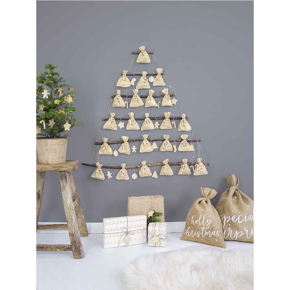 Advent Kalender Gaveposer 24 stk.