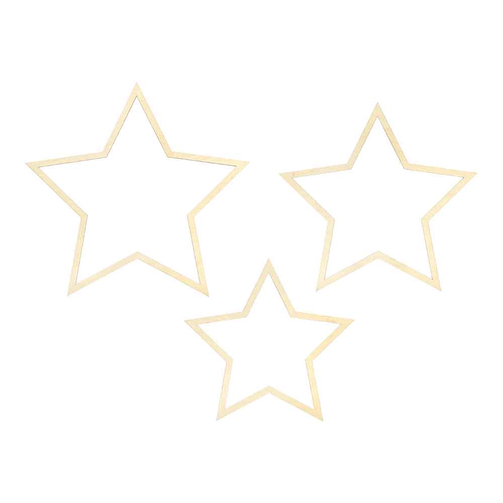 Hengende Dekorasjoner Stjerne Miks
