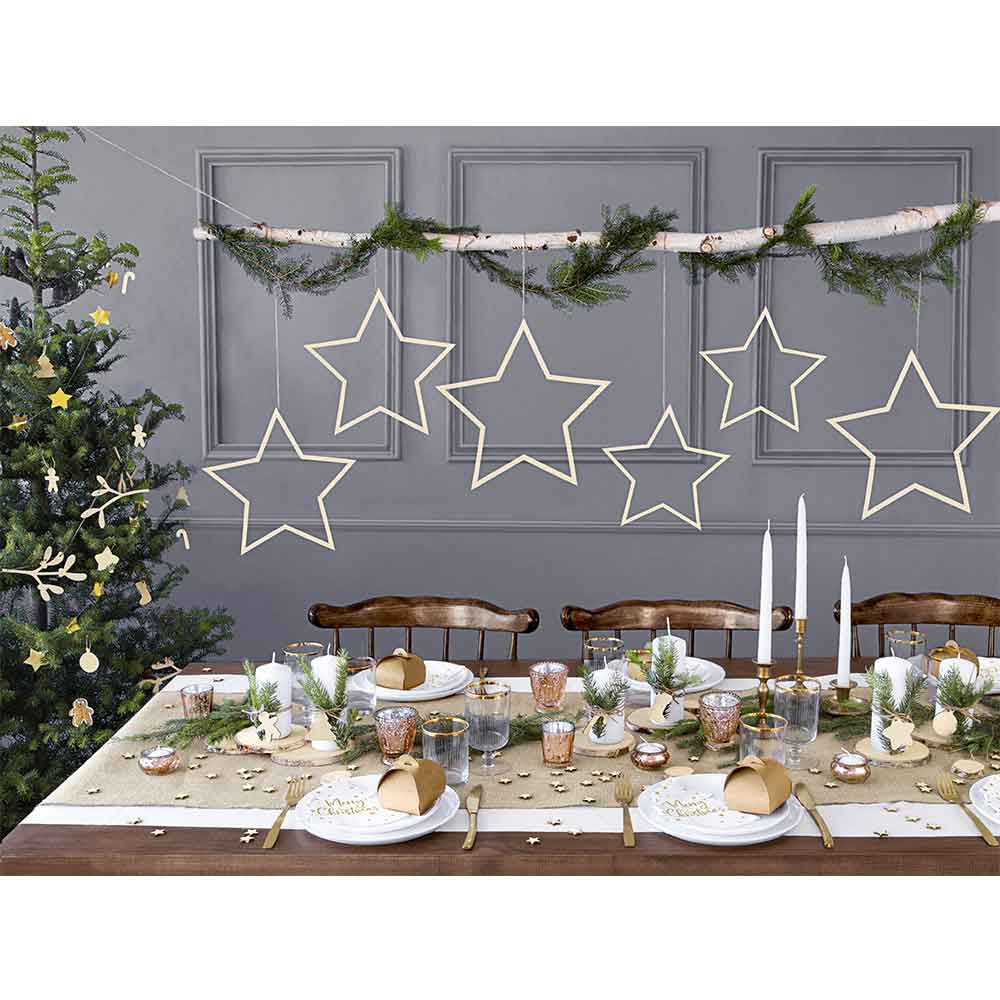 Hengende Dekorasjoner Stjerne Miks