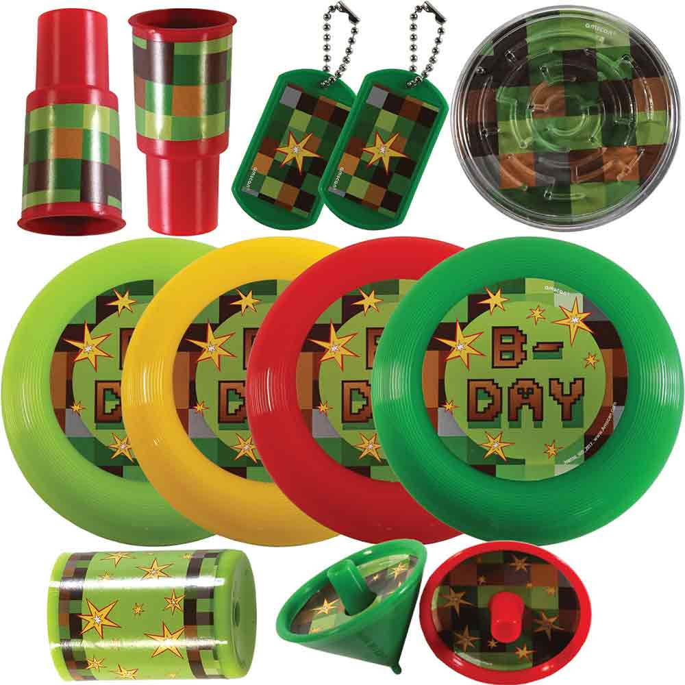 Minecraft Party Pakke 48 Deler