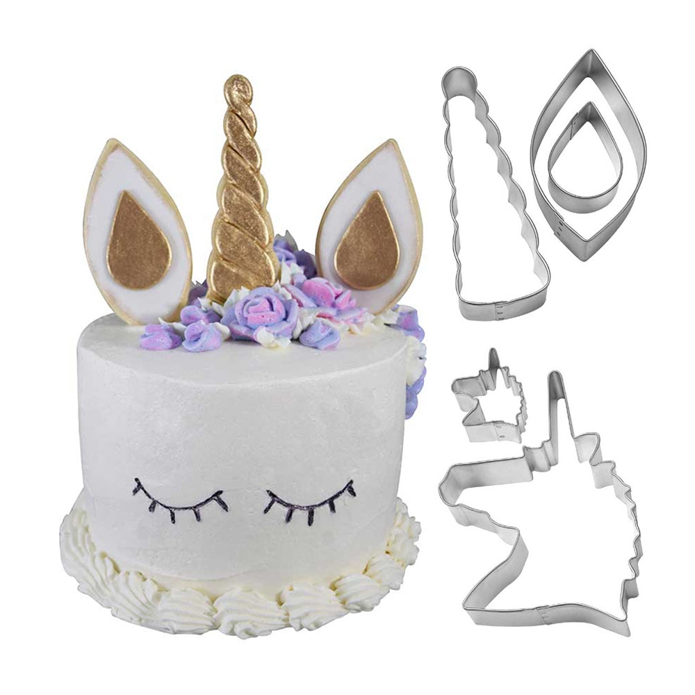 Enhjørning Kake Utstikker Sett