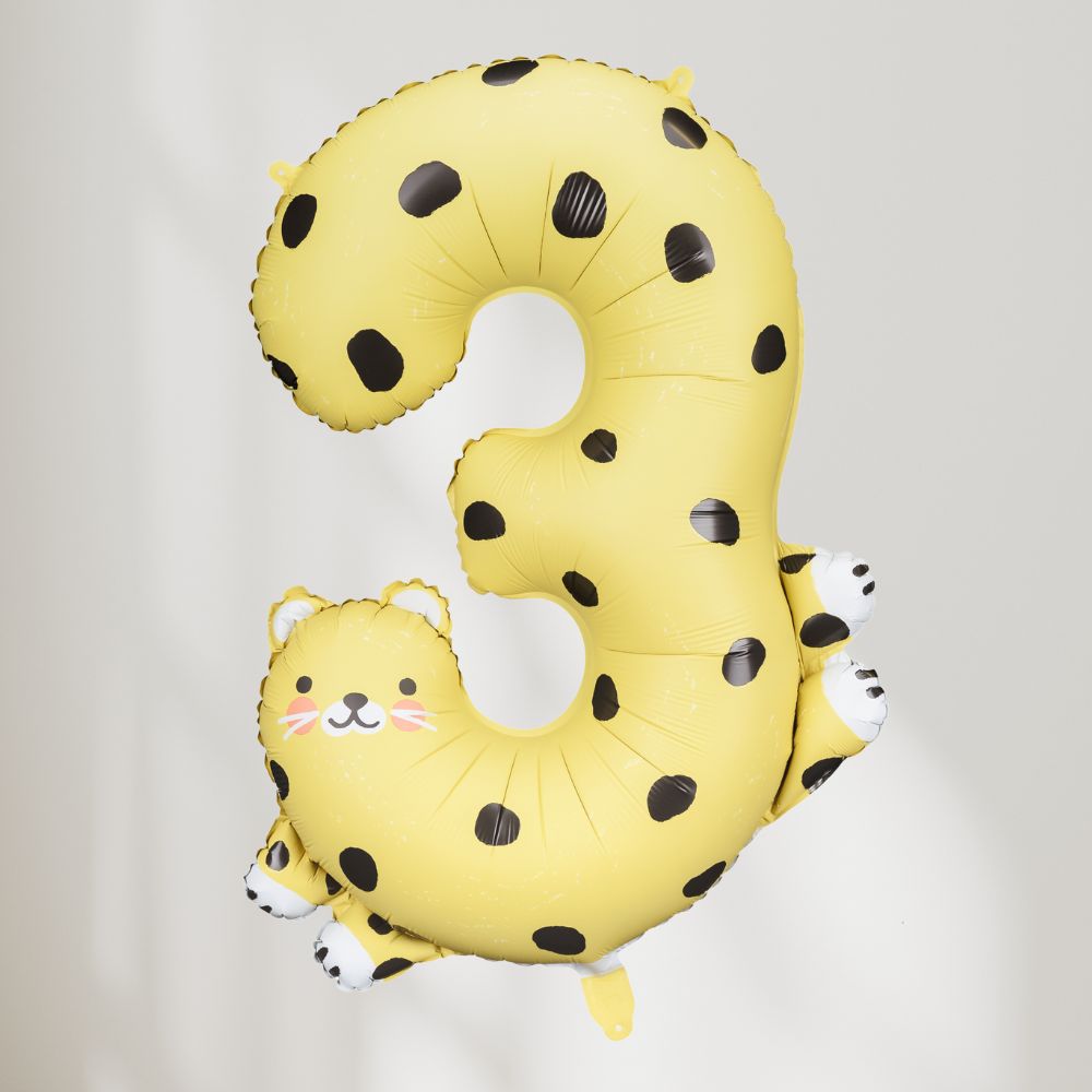 Jungeldyr Tallballong - Velg ditt tall