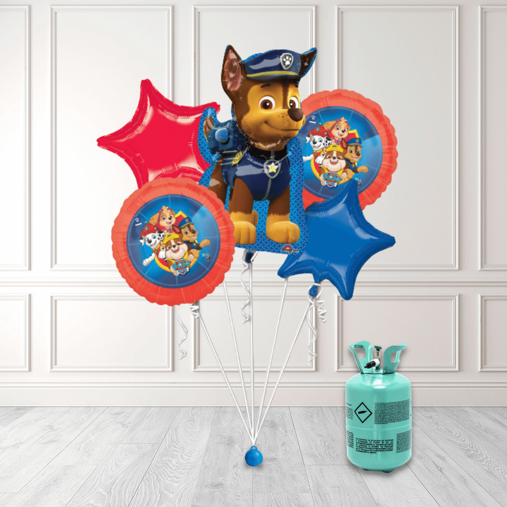 Paw Patrol Ballongbukett med helium
