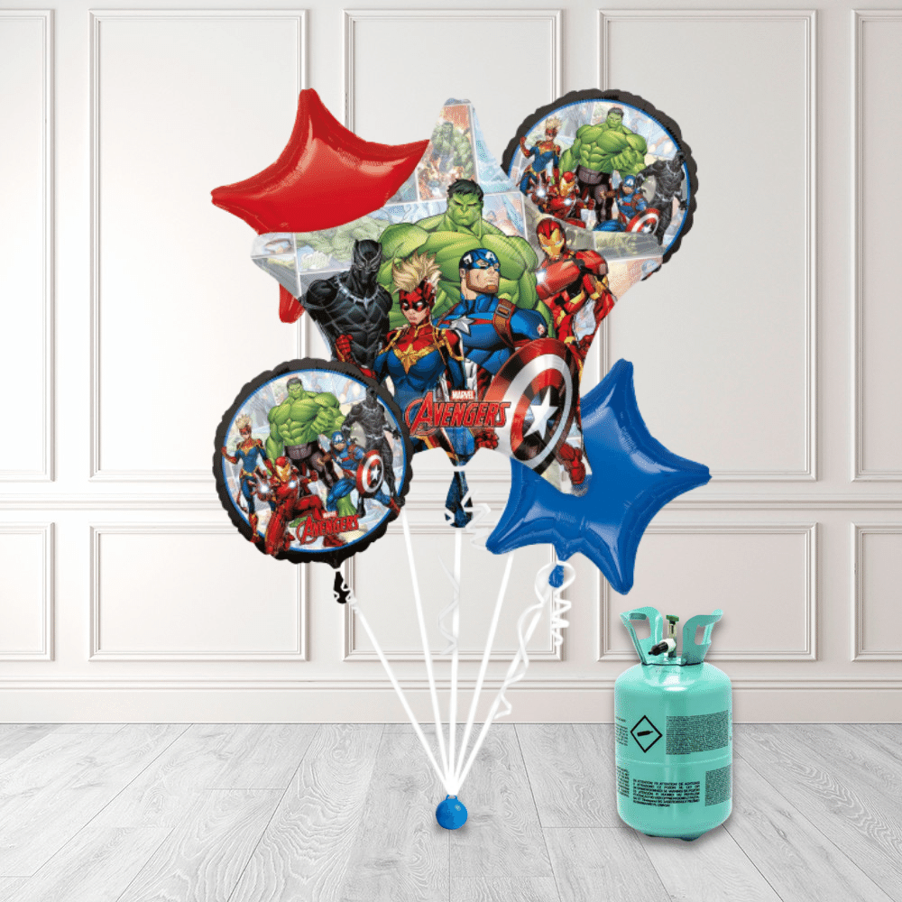 Avengers Ballongbukett med helium