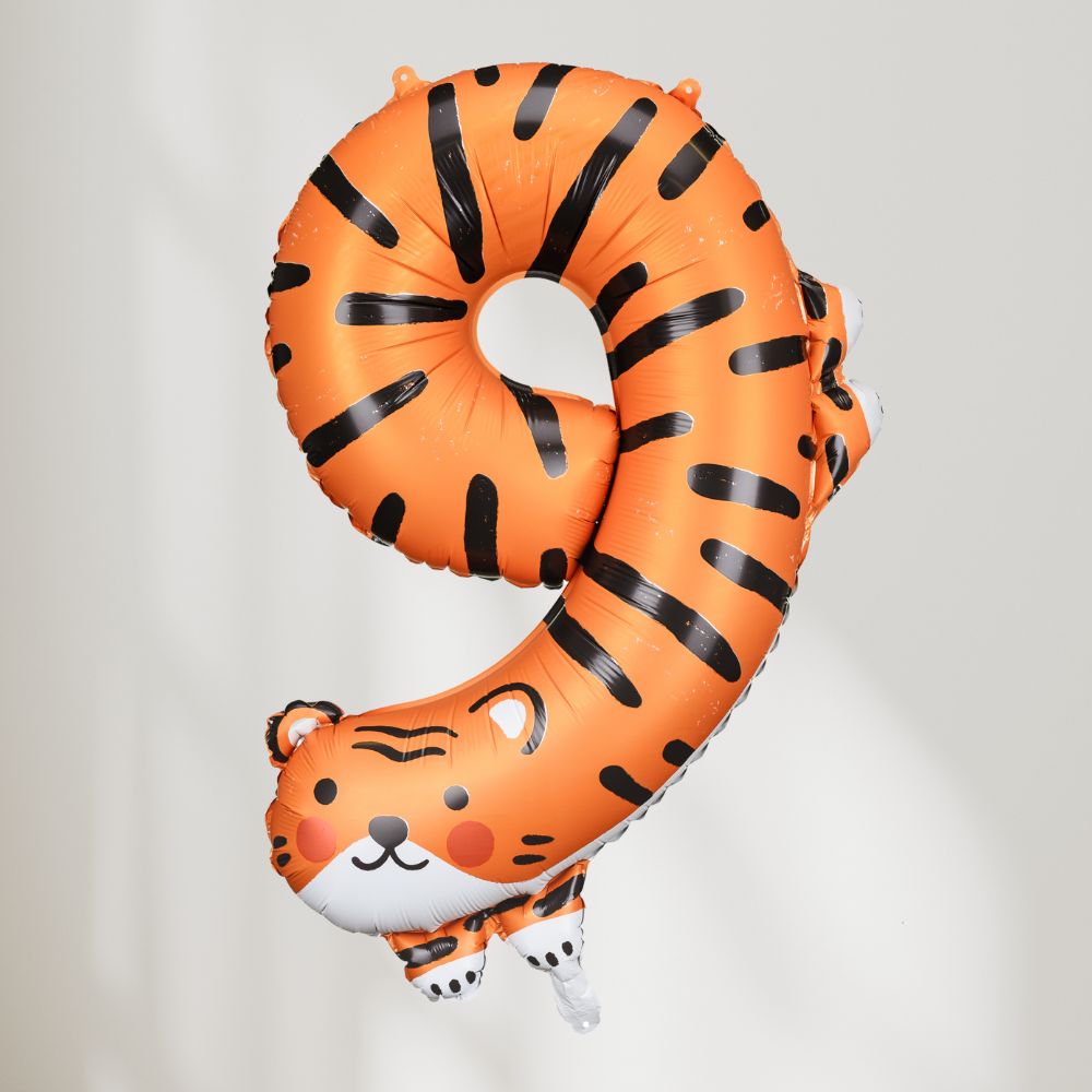 Jungeldyr Tallballong - Velg ditt tall