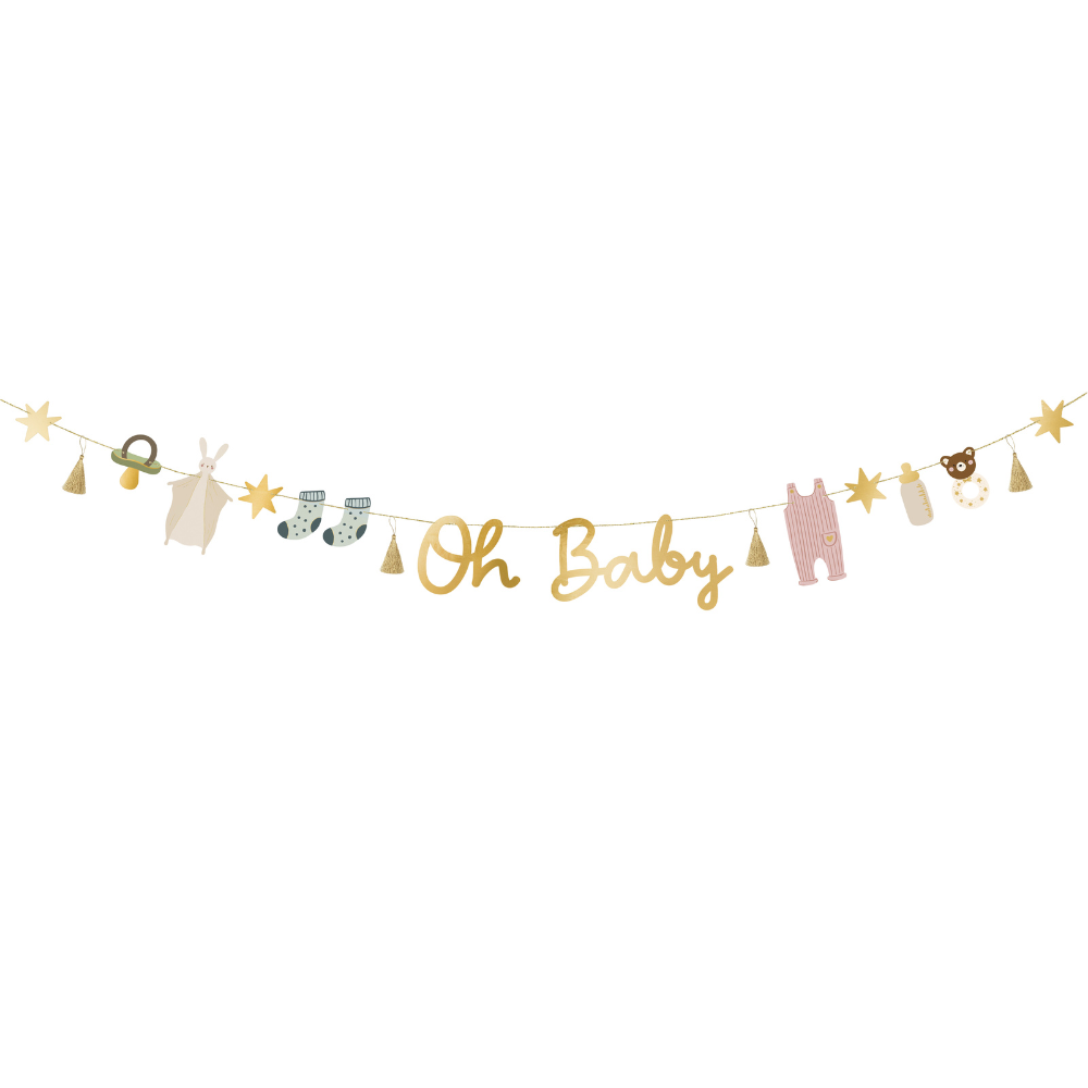 Baby Shower Banner Oh Baby