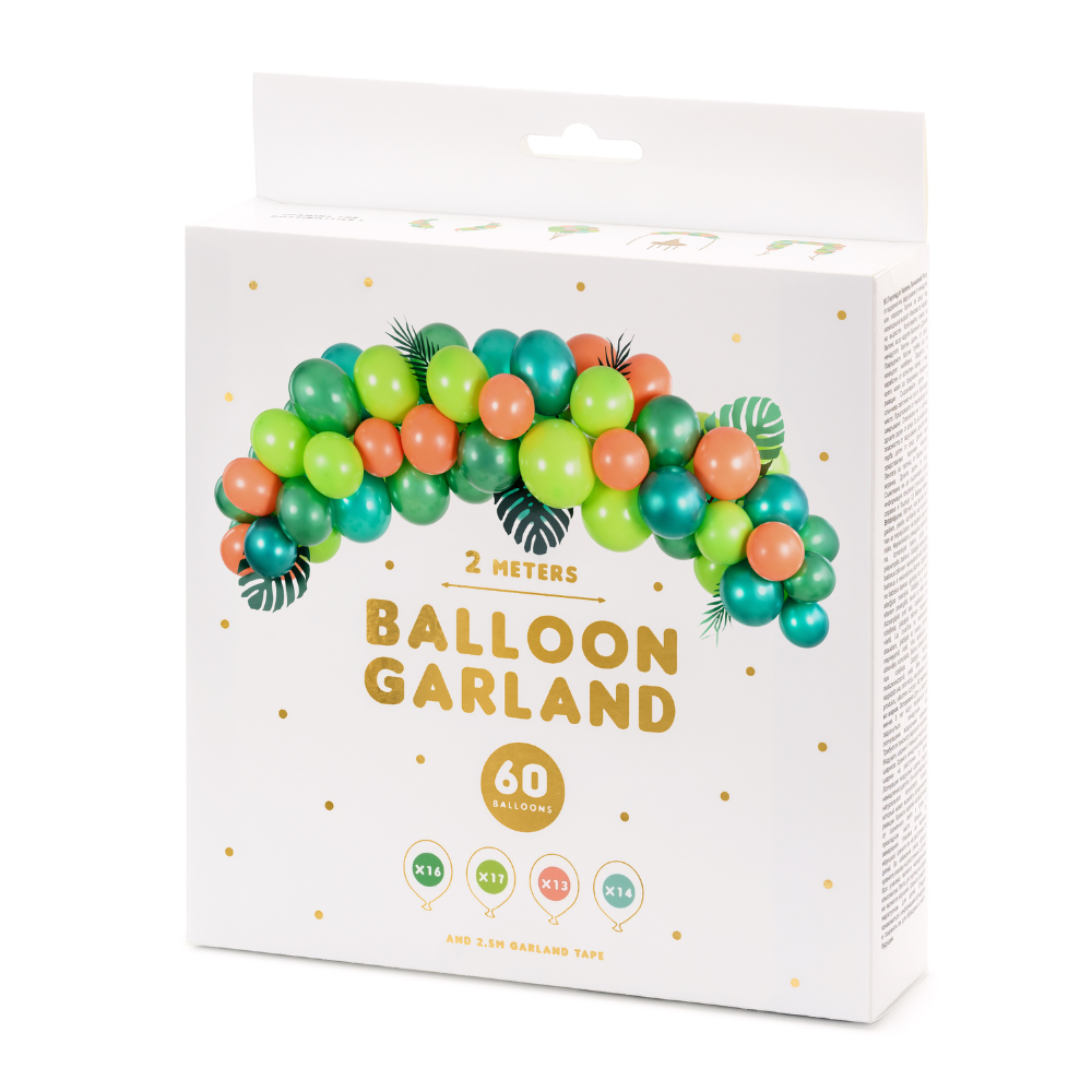 Ballongbue Jungel/Tropisk 2 meter