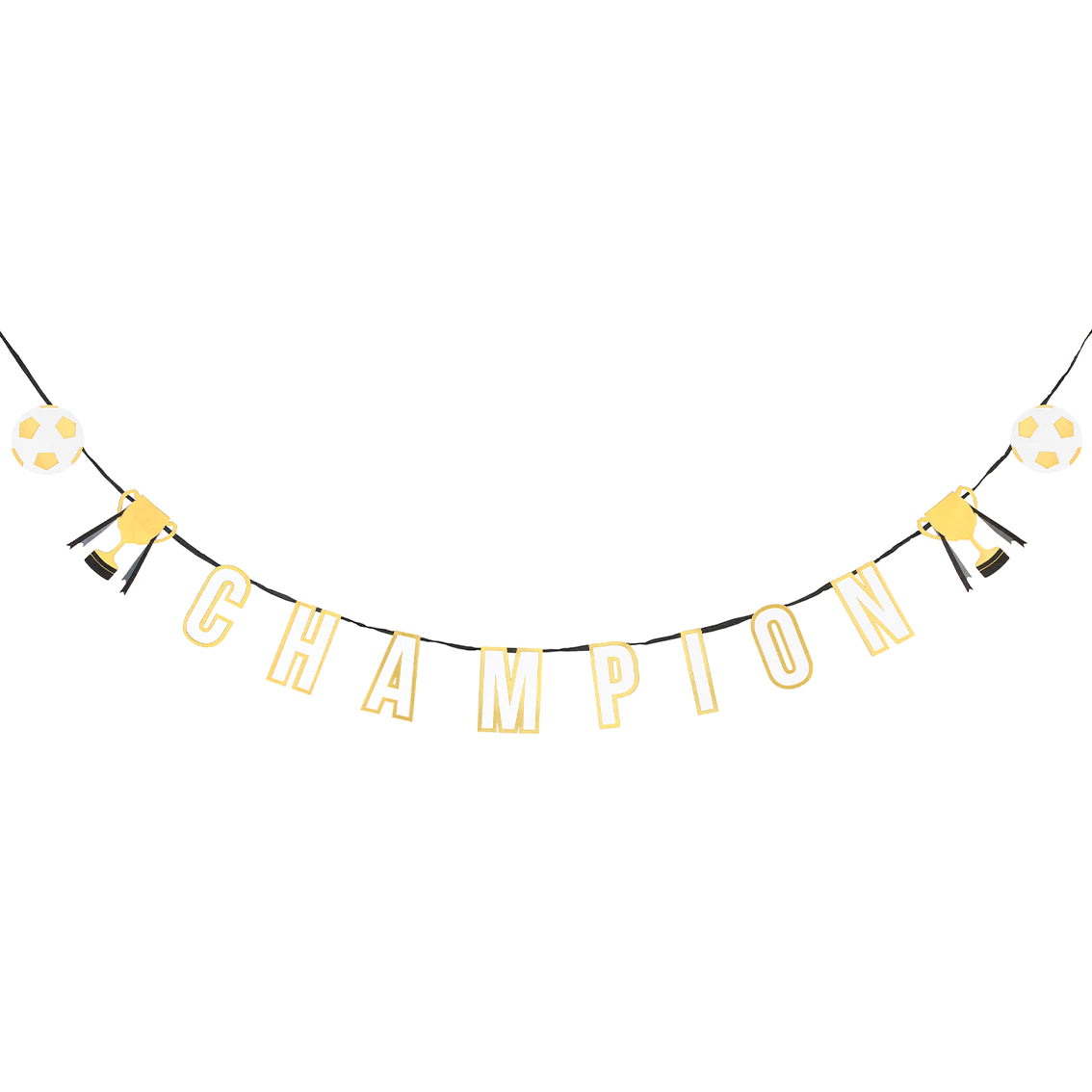 Party Champion Fotball Banner 3 meter