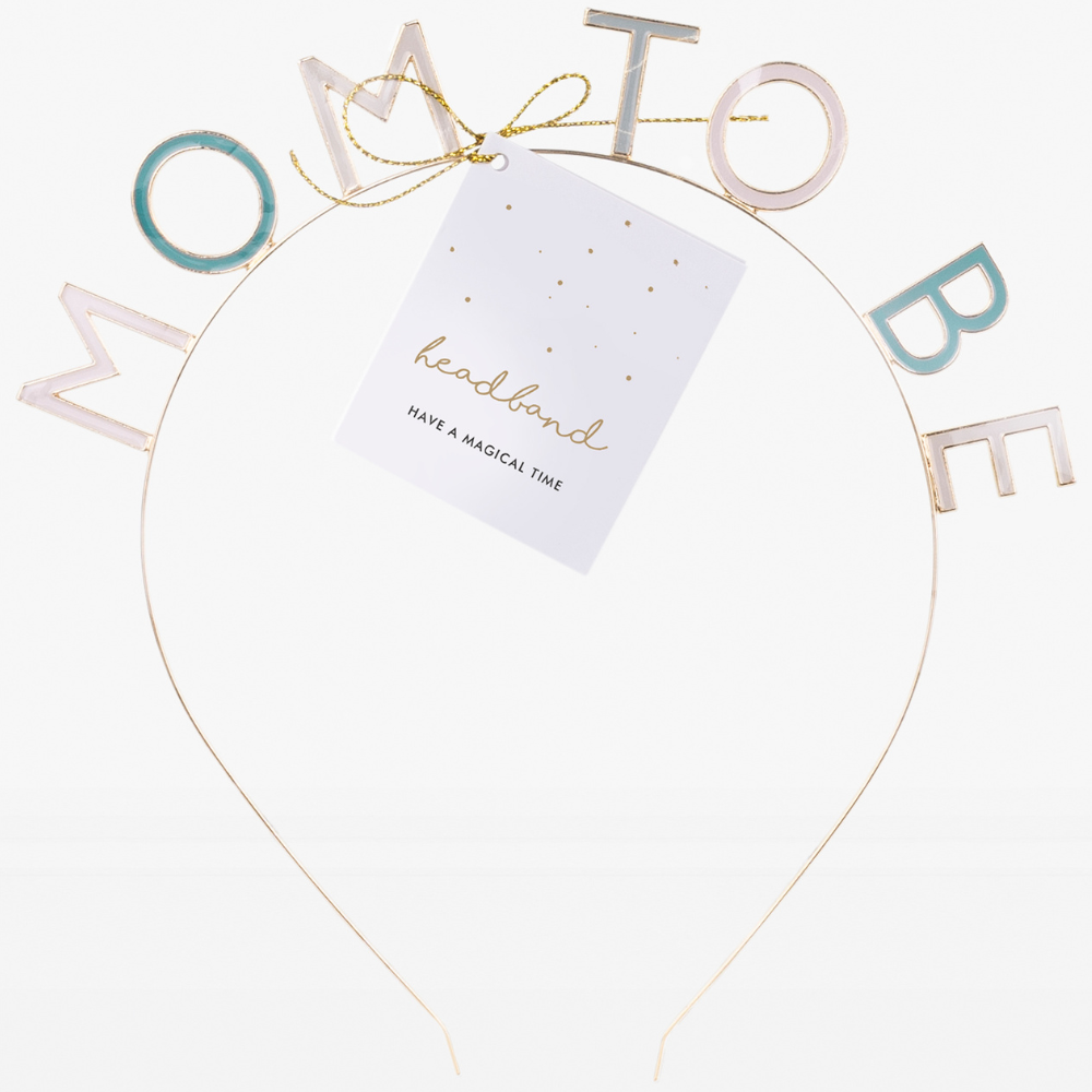 Mom To Be Babyshower Tiara/Hårbøyle