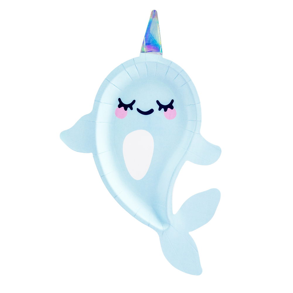 Narhval Tallerken 6 stk.