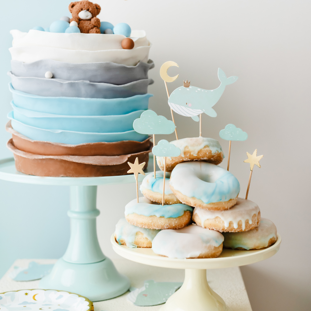 Søt Hval Kaketopper