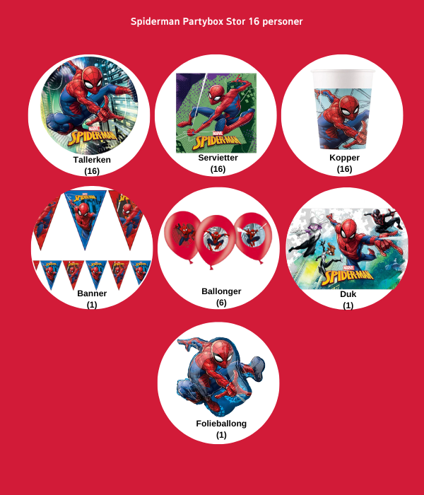 Spiderman Partybox