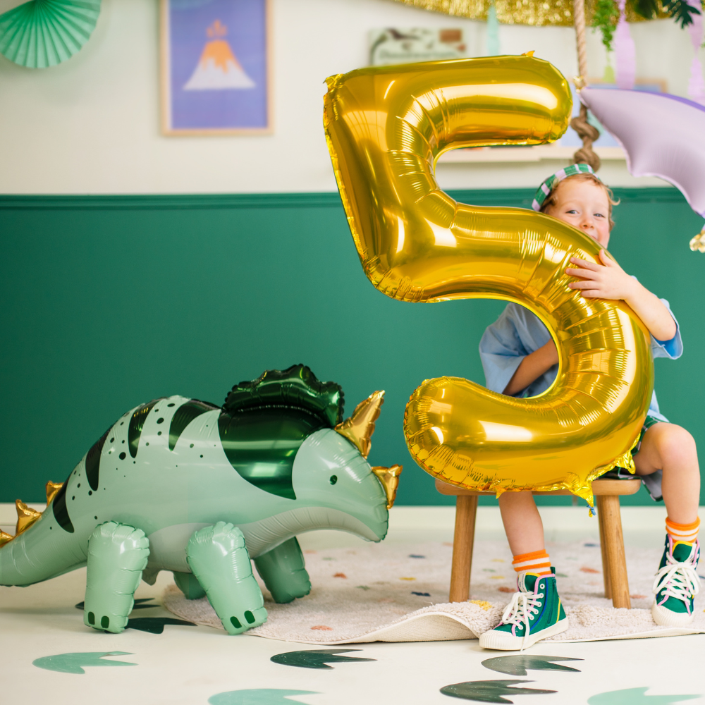 Triceratops Dinosaur Airwalker Ballong