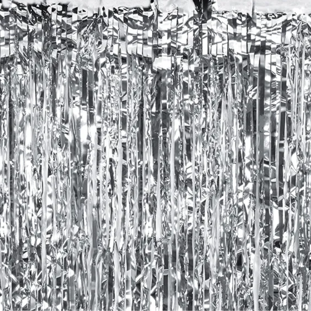 Gardin/Backdrop Sølv