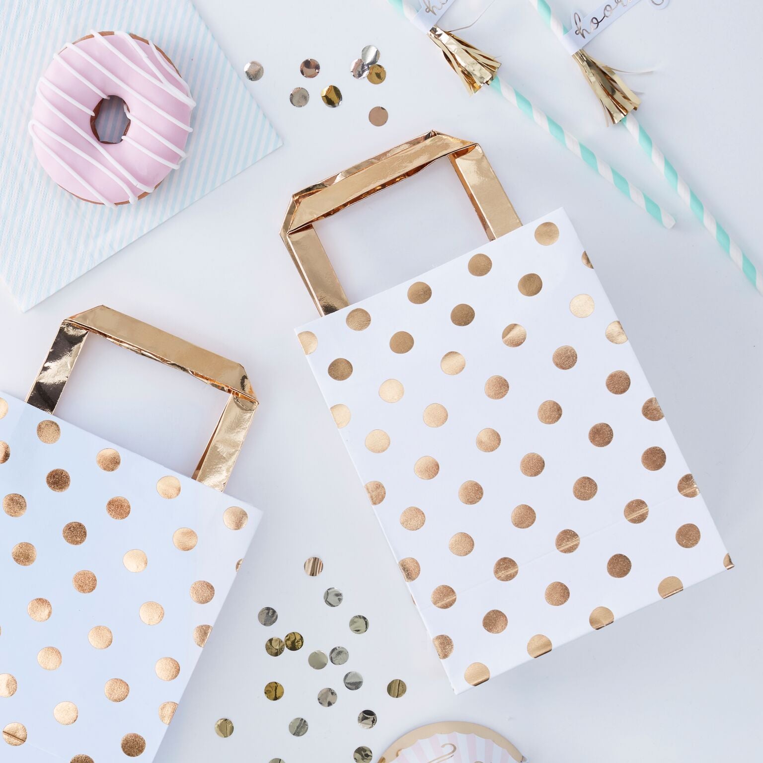 Poser Polka Dot Gull 5 stk.