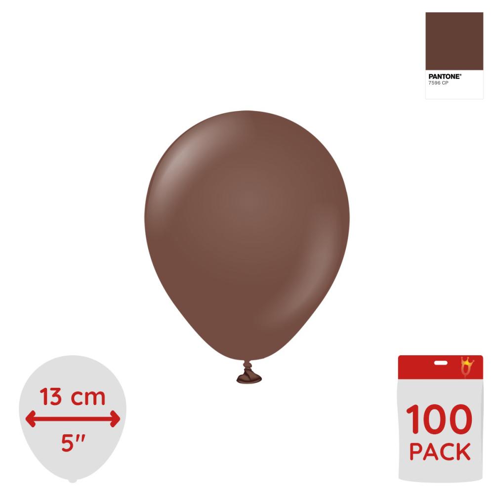 Kalisan Chocolate Brown 12 cm 100 stk
