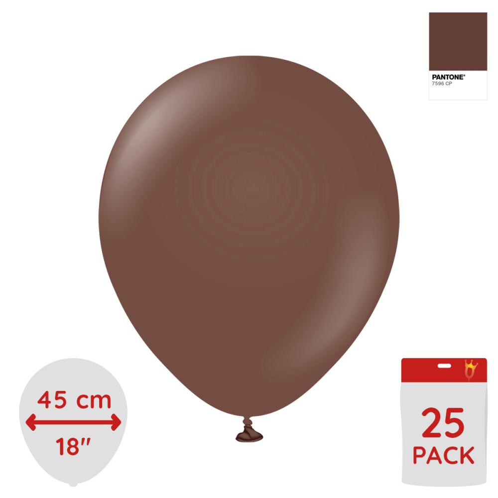 Kalisan Chocolate Brown 45 cm 25 stk