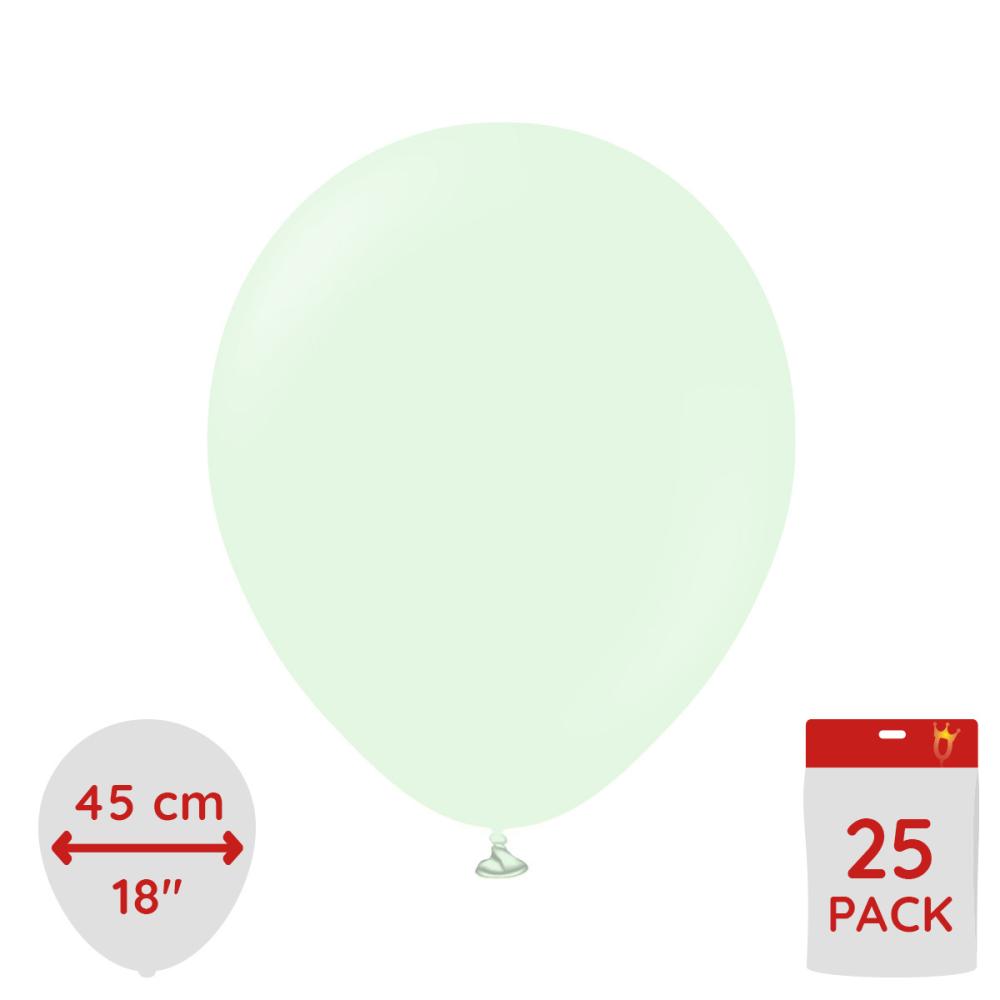 Kalisan Macaron Pale Green 45 cm 25 stk