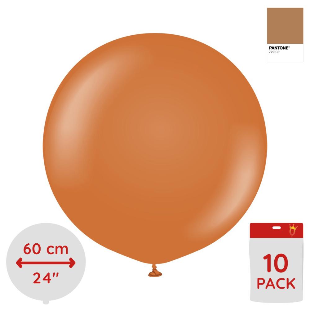 Kalisan Caramel Brown 60 cm 10 stk