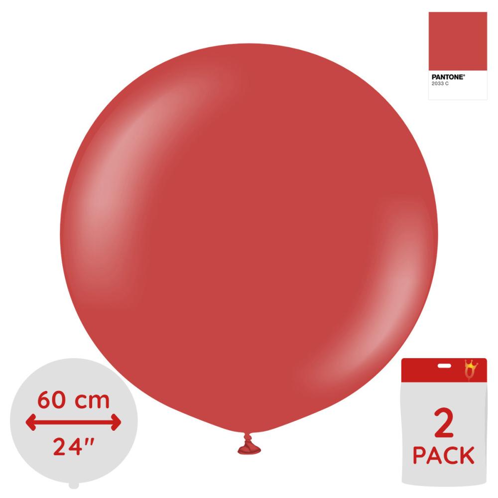 Kalisan Deep Red 60 cm 2 stk