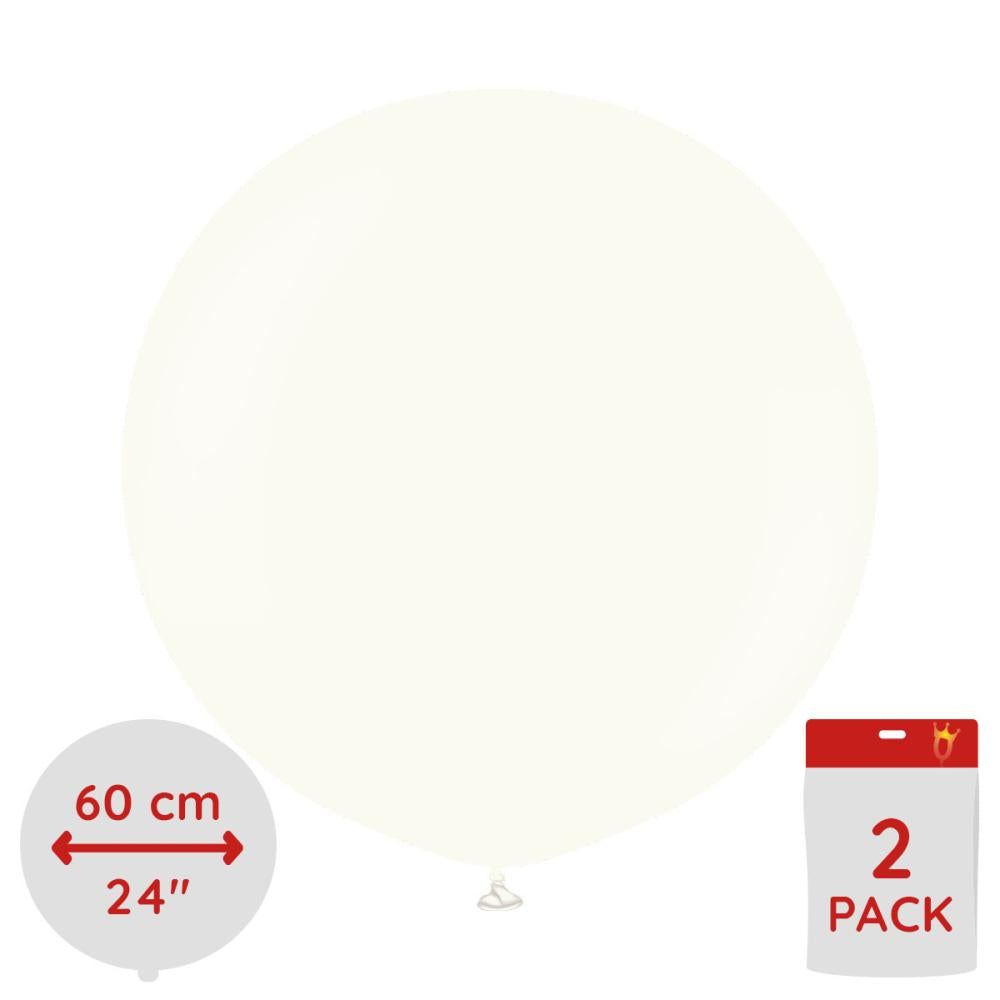 Kalisan Retro White 60 cm 2 stk
