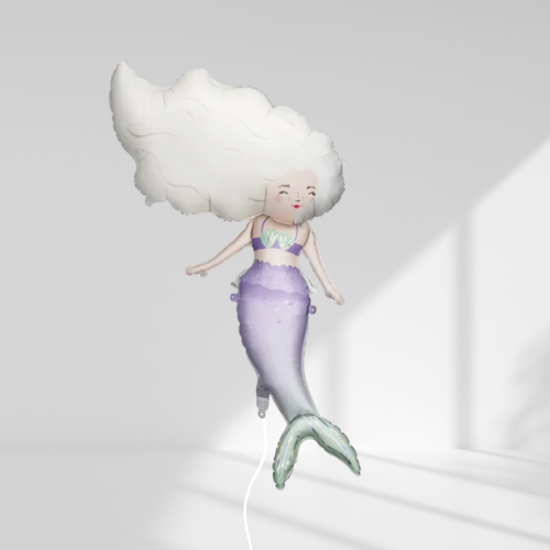 Havfrue Folieballong