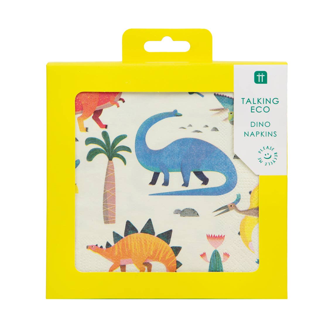 Dino Party servietter med dinosaurer til barnebursdag