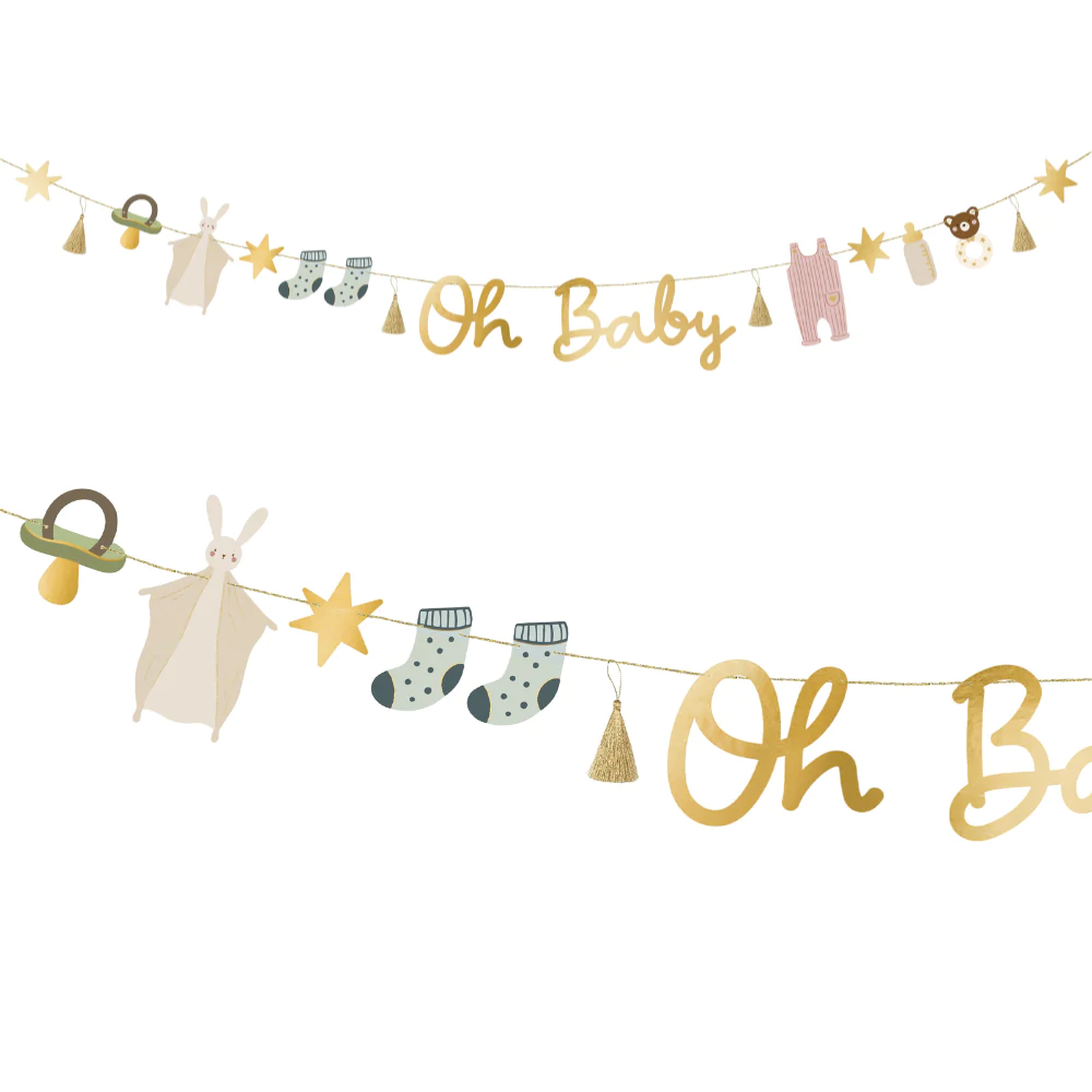 Baby Shower Banner Oh Baby