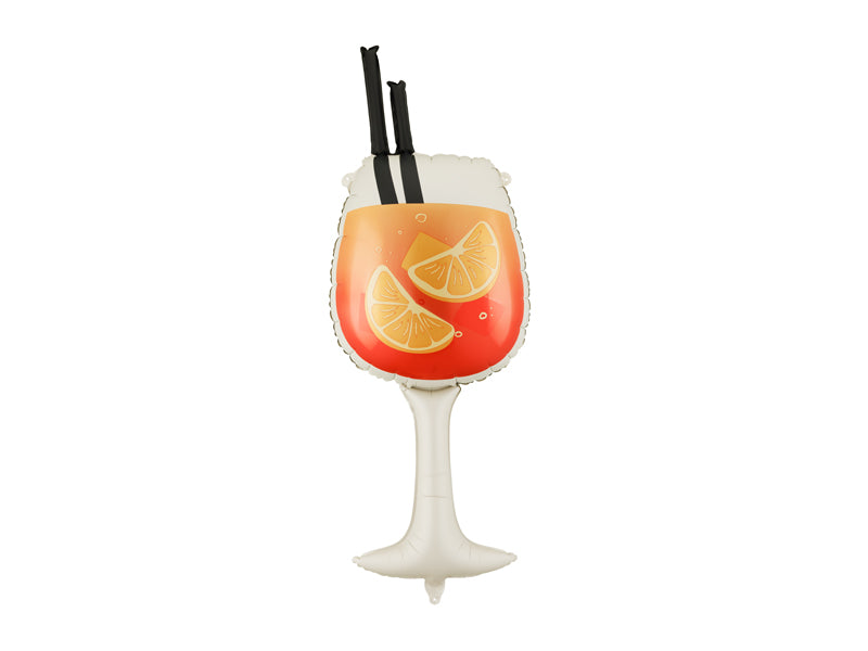 Drink Folieballong med Sugerør 100 cm