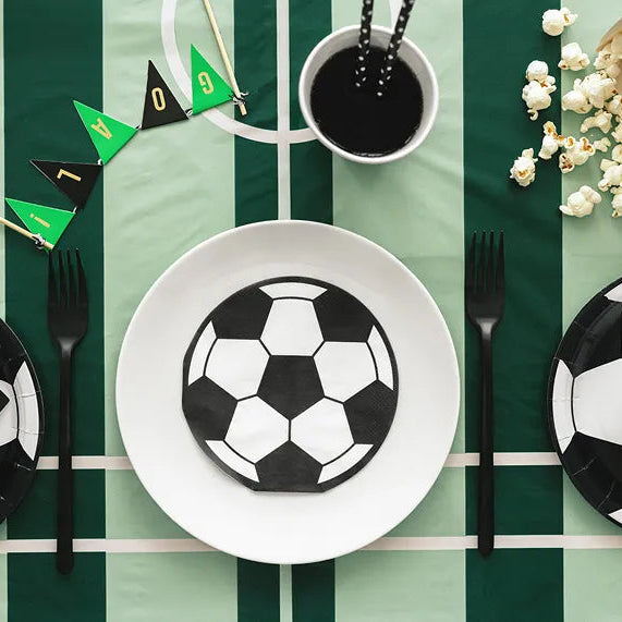 Papirservietter Fotball 13,5cm - 20 stk