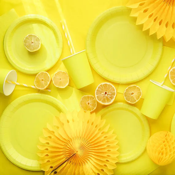 Papirservietter Gul 33x33 cm - 20 stk