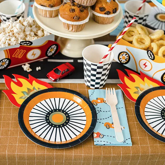 Tallerkener på Hjul 26.5x18 cm - 6 stk