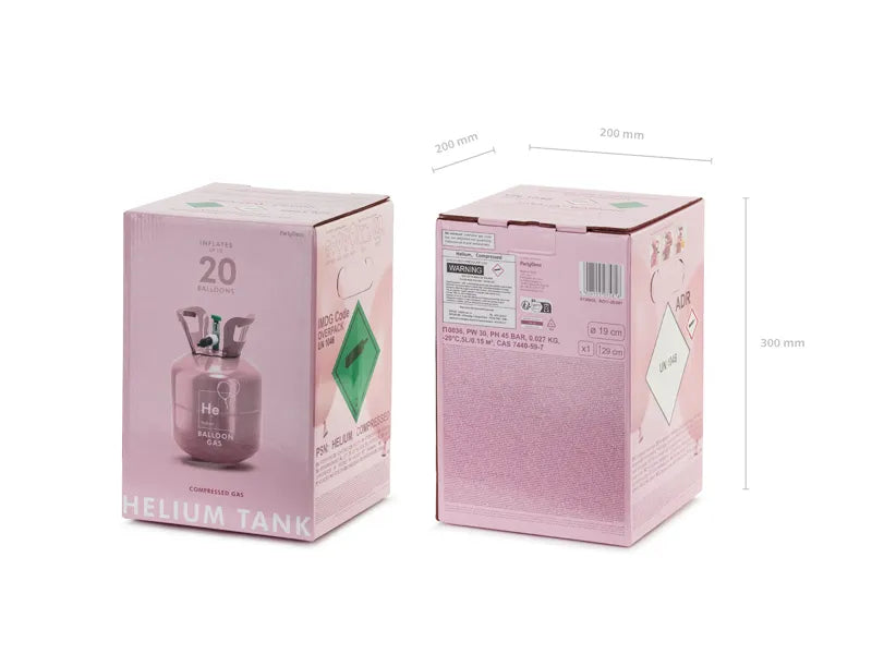 Heliumtank 20 ballonger
