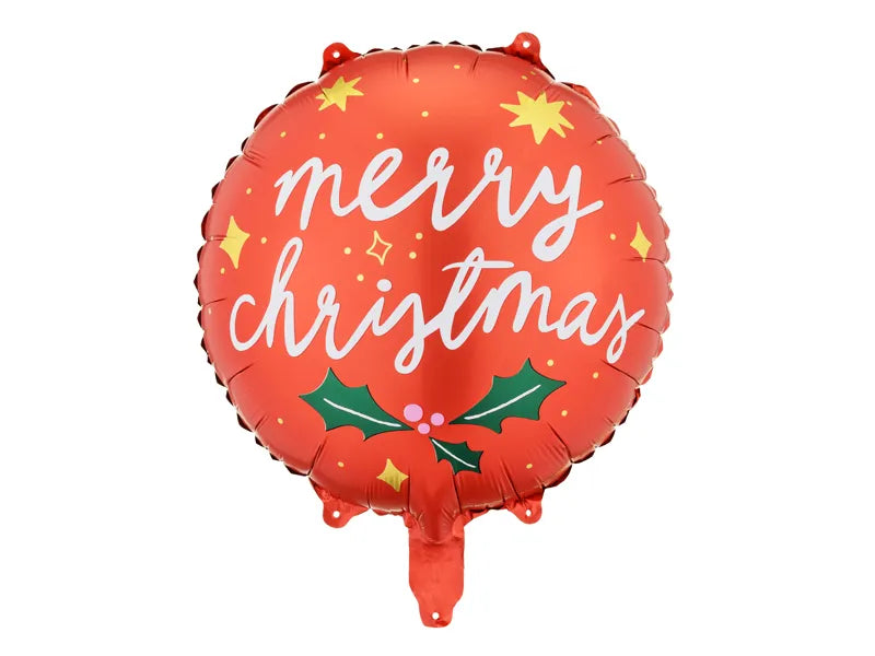 Merry Christmas Folieballong - folieballong fra PartyDeco