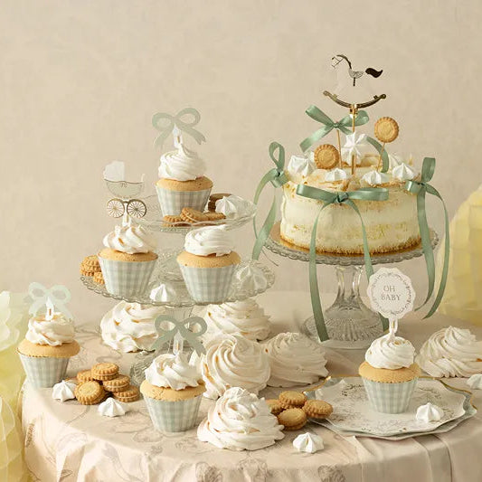 Kakepynt Oh Baby - 12 stk