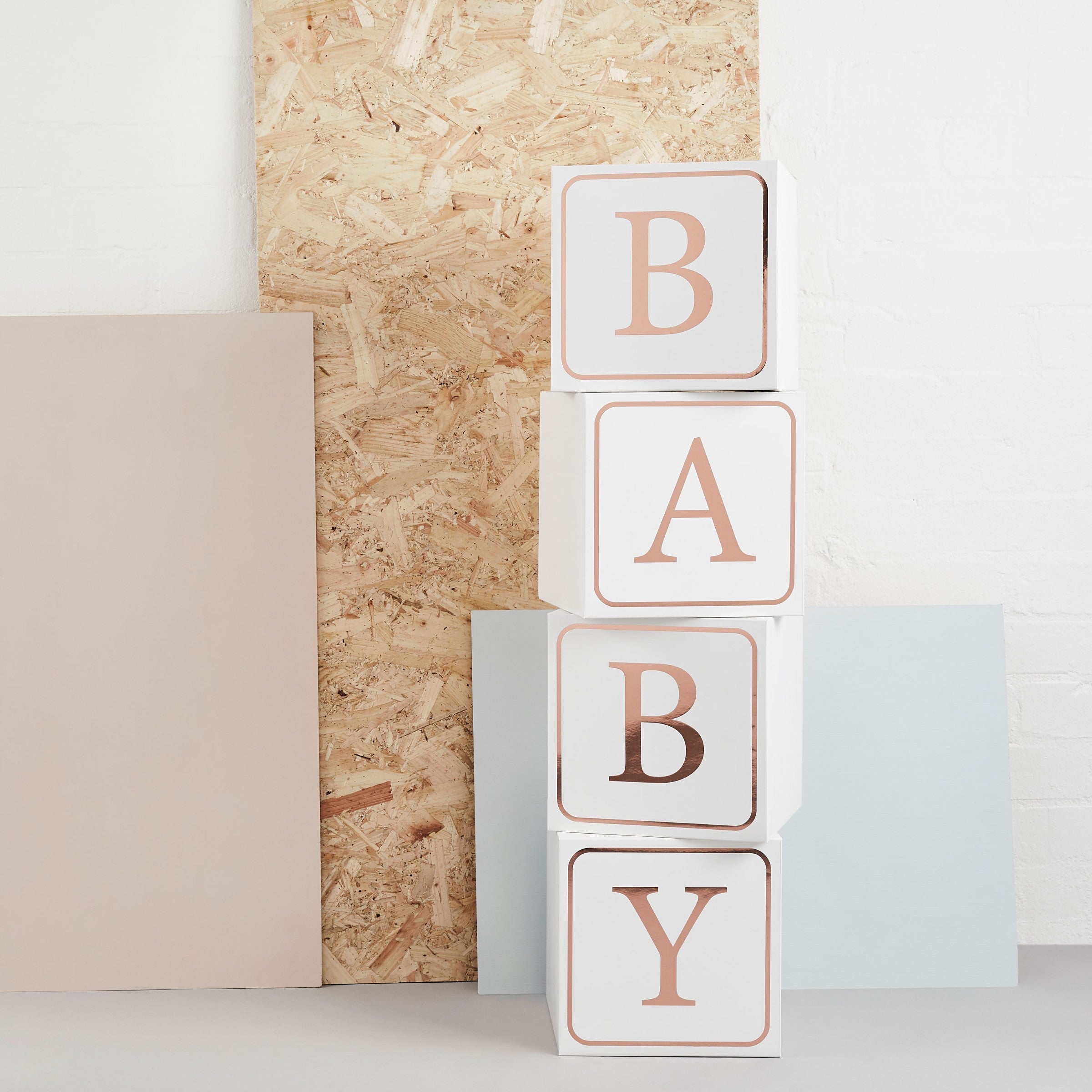 Borddekorasjon Baby Rosegull – stemningsbilde fra fest