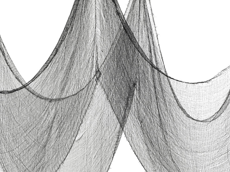 Dekorstoff Sort 0,72 x 9,8 m – bilde 2