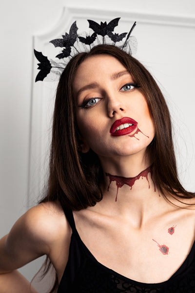 Diadem Flaggermus Halloween – bilde 3