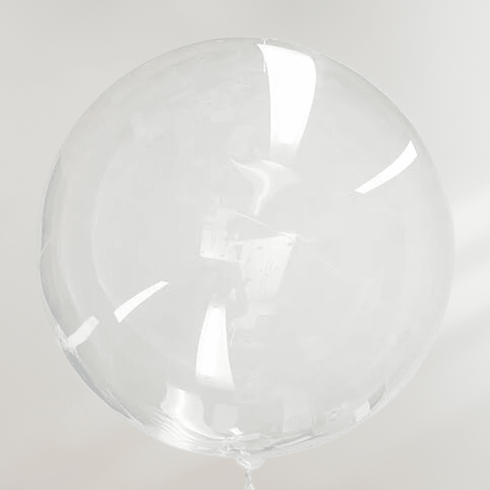 Globe Gjennomsiktig Bubble Ballong - folieballong fra Anagram